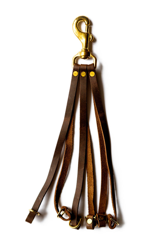 Single Leather Duck Carrier / Tote