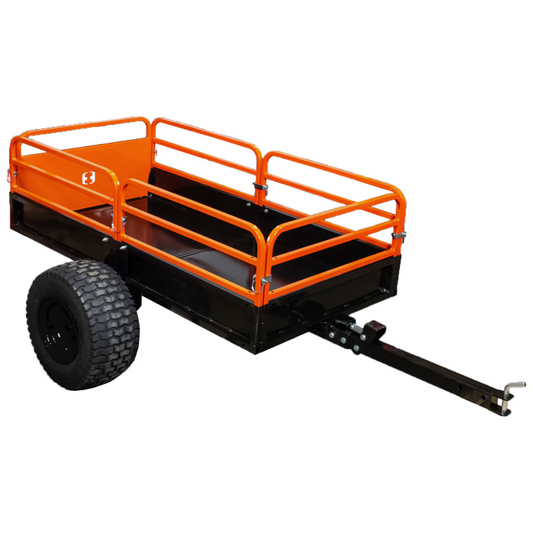 ATV/UTV Utility Trailer IMPACT IMPLEMENTS™ 1500lb Solid Sides