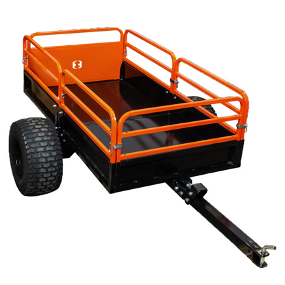 ATV/UTV Utility Trailer IMPACT IMPLEMENTS™ 1500lb Solid Sides