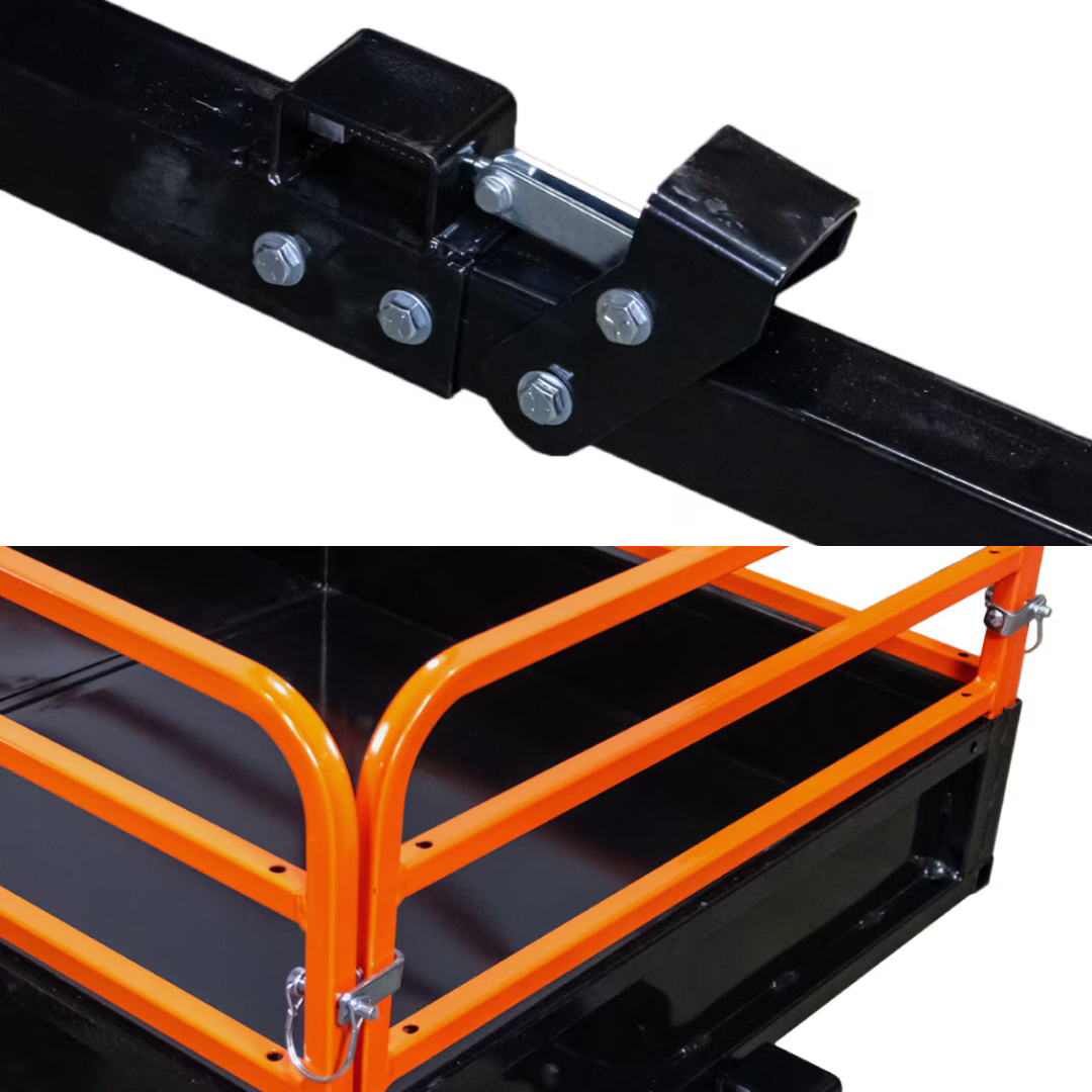 ATV/UTV Utility Trailer IMPACT IMPLEMENTS™ 1500lb Solid Sides