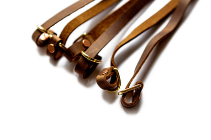 Single Leather Duck Carrier / Tote