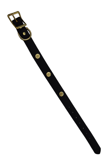 Dog Collar Decorated With Shotgun Shells