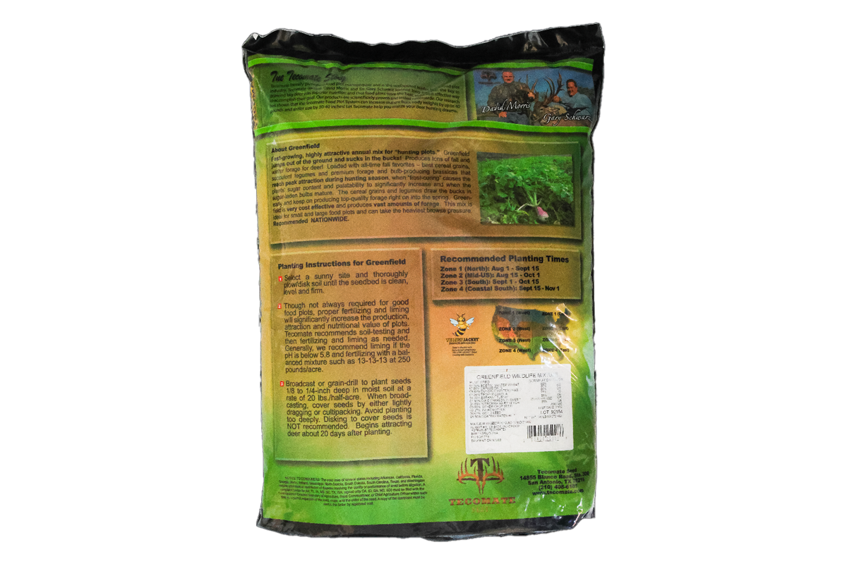 Greenfield — Deer Food Plot Seed