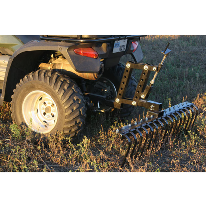 Impact Implements™ 62" Landscape Rake with Tipper Latch