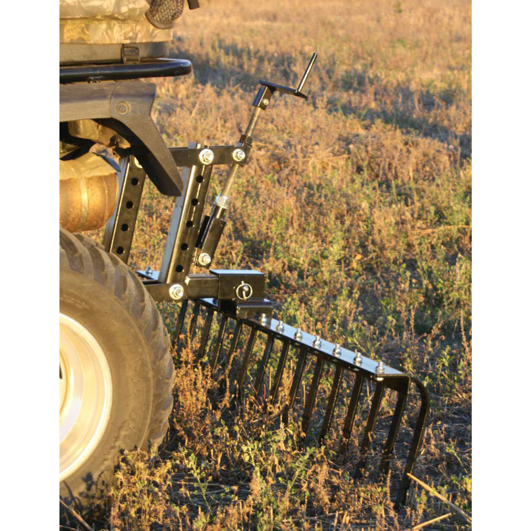 Impact Implements™ 62" Landscape Rake with Tipper Latch