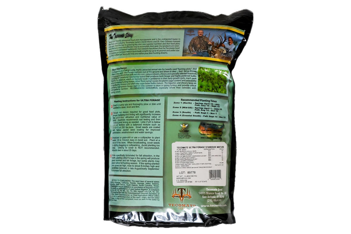 Ultra Forage — Deer & Turkey Food Plot Seed